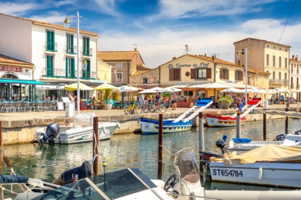 Maison De Village Dans Le Centre Du Vieux Quartier Marseillan  Buitenkant foto